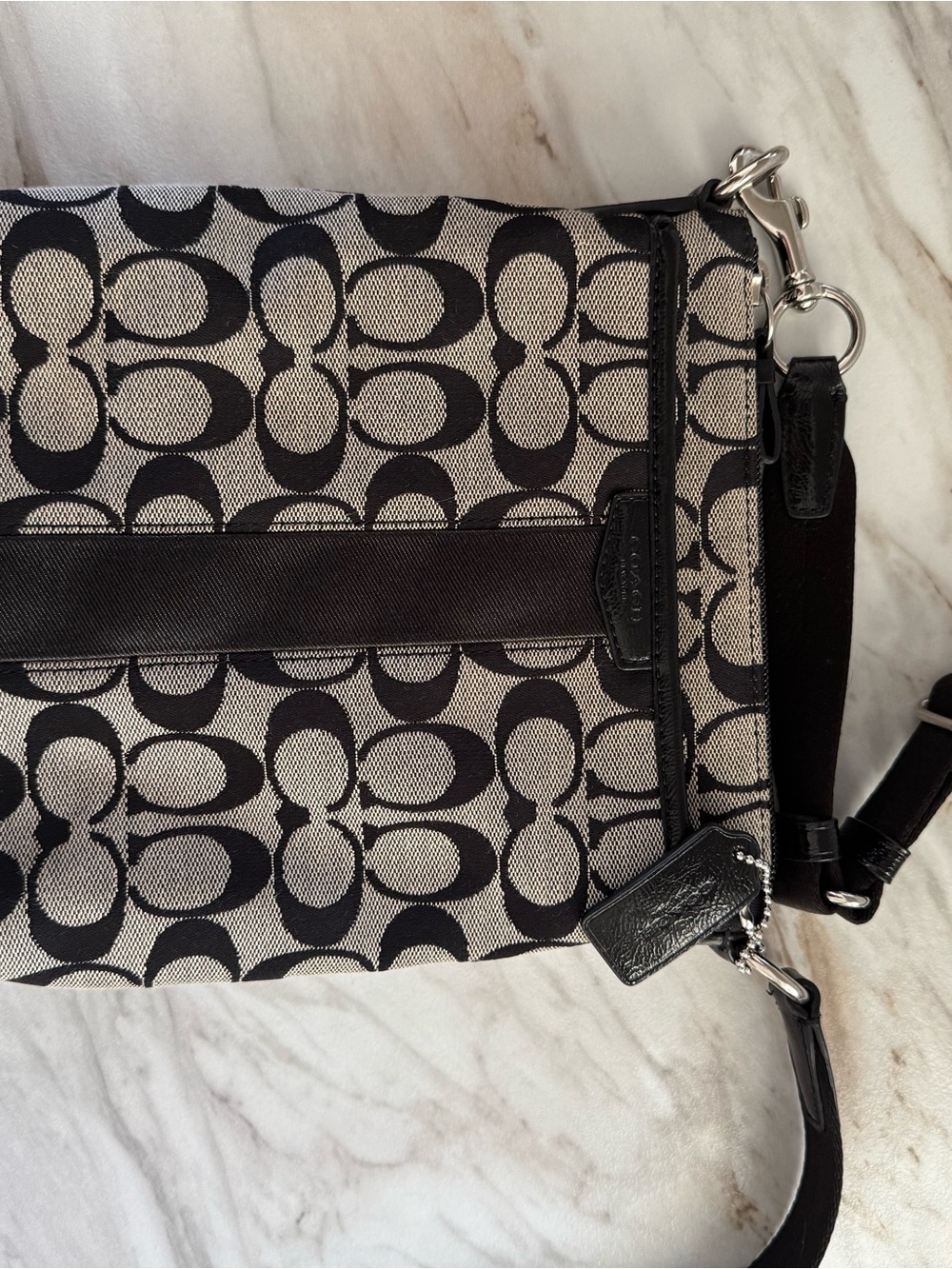 Coach Small Signature Canvas Crossbody - Picture 2 of 4